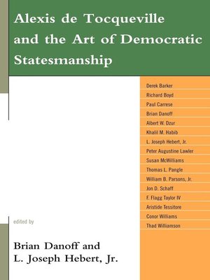 cover image of Alexis de Tocqueville and the Art of Democratic Statesmanship